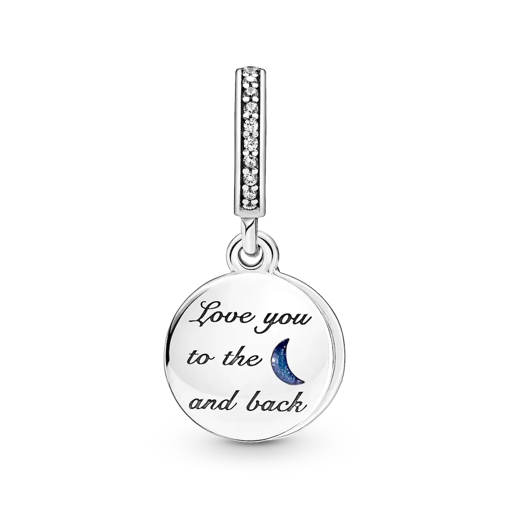 Double Dangle Tree & Galaxy Moon Charm - Image 5