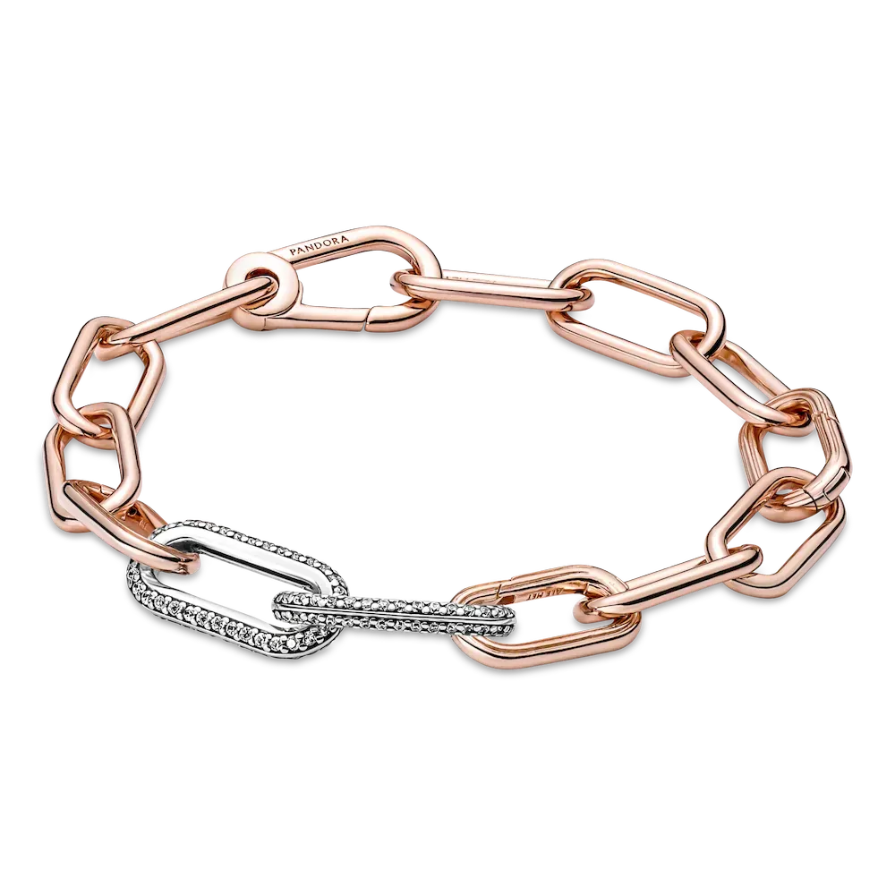 Pandora ME Styling Pavé Double Link - Image 4