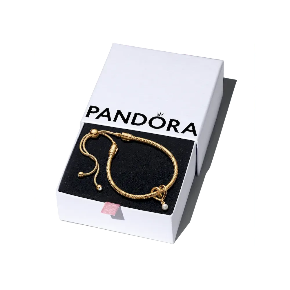 Golden Heart Bracelet Gift Set