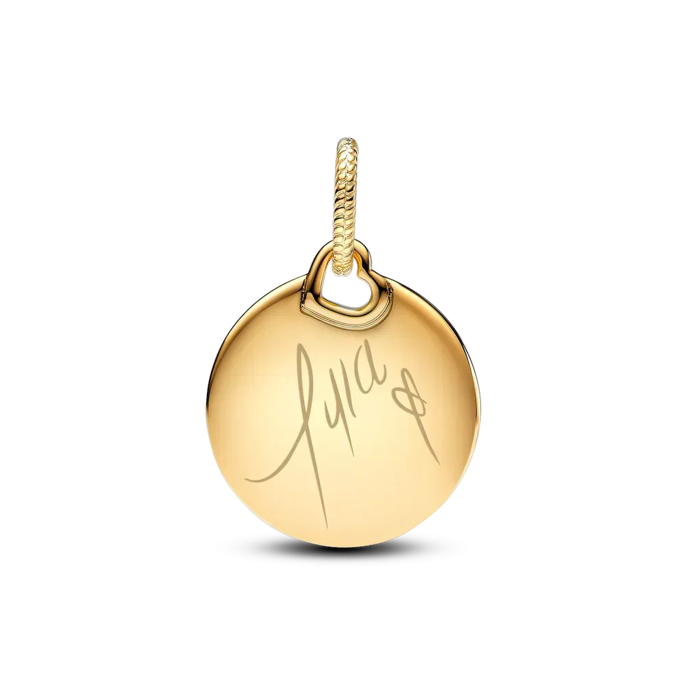 Tyla Signature Tyger Round Tag Dangle Charm - Image 2