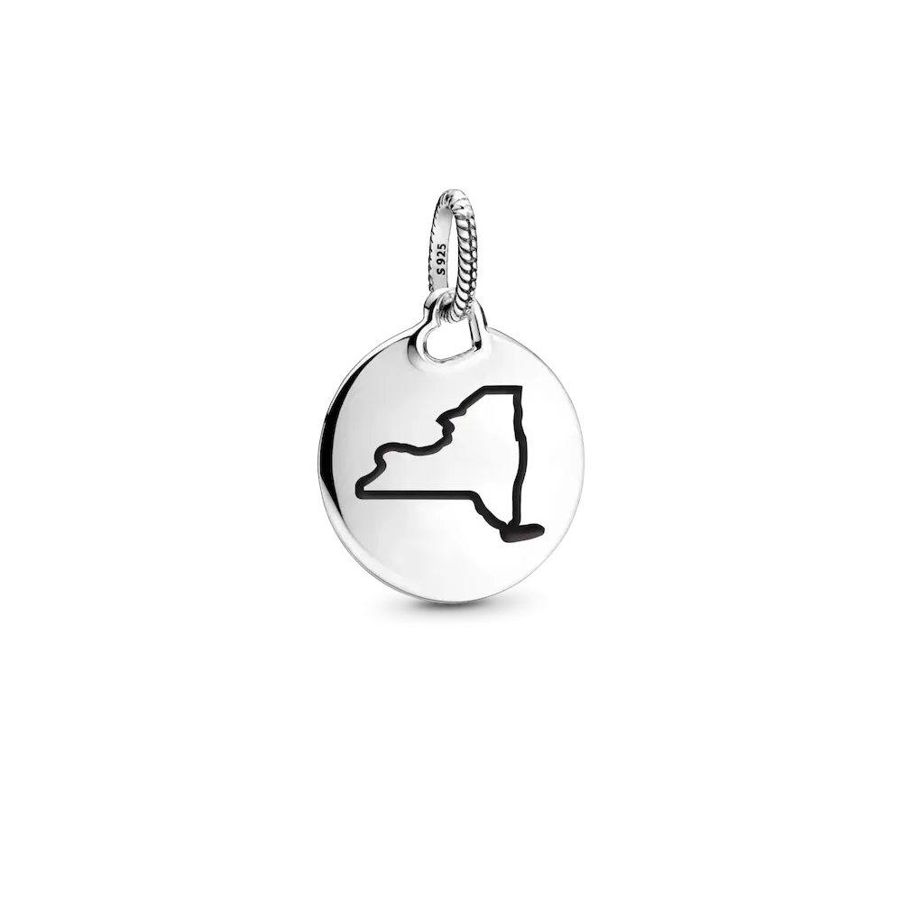 FINAL SALE - New York State Dangle Charm