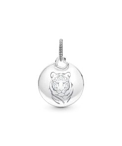 Tyla Signature Tyger Round Tag Dangle Charm