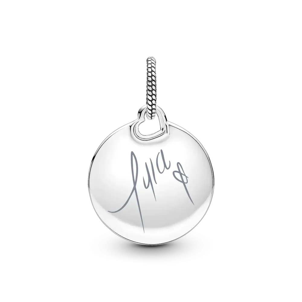 Tyla Signature Tyger Round Tag Dangle Charm - Image 2