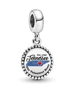 Tennessee Map Dangle Charm