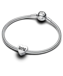 Alternative view of Basketball Mom Heart Charm