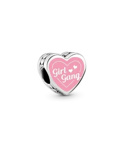 Girl Gang Heart Charm