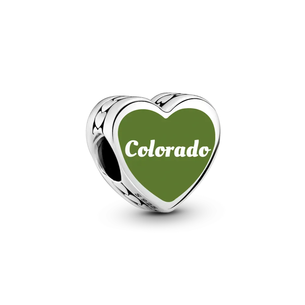 Colorado Heart Charm - Image 2