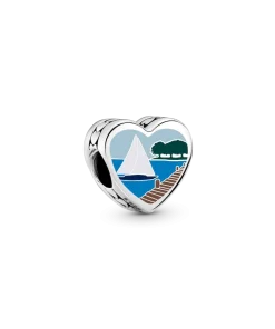 Connecticut Heart Charm