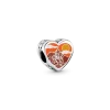 South Dakota Heart Charm