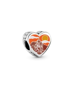 South Dakota Heart Charm