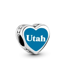 Alternative view of Utah Heart Charm