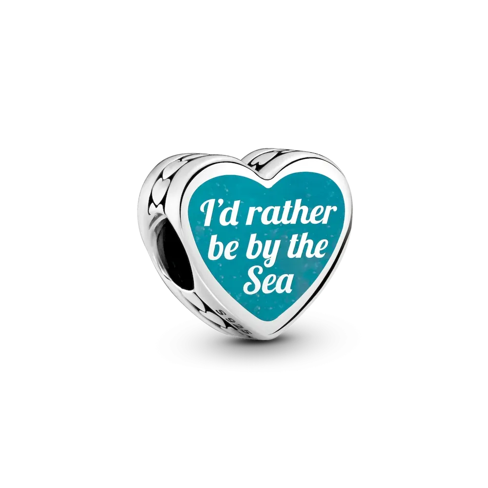 Beach Sandal Heart Charm - Image 3