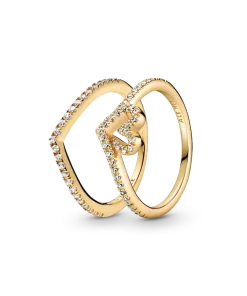 Better Together Wishbone Ring Set