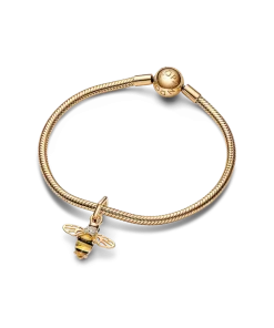 Sparkling Bee Charm Bracelet Set