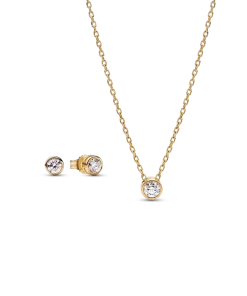 Pandora Era Lab-grown Diamond Jewelry Gift Set, 14k Gold