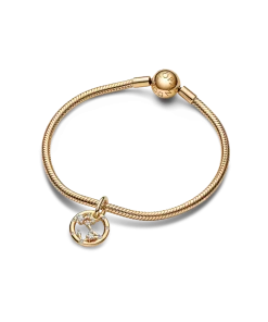 Pisces Zodiac Dangle Charm Bracelet Set