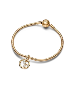 Cancer Zodiac Dangle Charm Bracelet Set