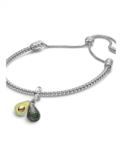 Avocado Dangle Charm Bracelet Set