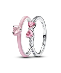 Think Pink Ring Set