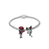Deadpool and Wolverine Charm Bracelet Set