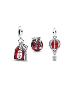 Lunar New Year Lucky Charm trio