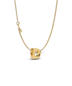 Letter D Charm Necklace