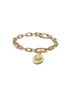 Bold and Brave Textured Medallion Bracelet Set