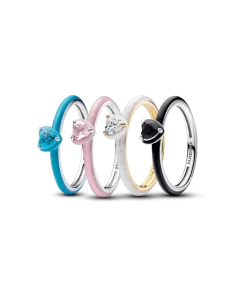 Chakra Foursome Rings Set