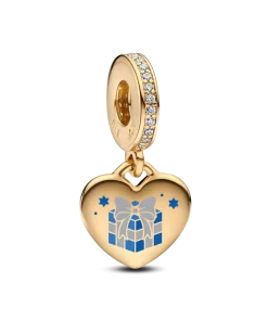 Hanukkah Gift Box Dangle Charm