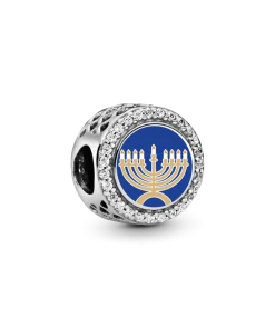 Love and Light Menorah Charm
