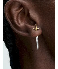 Alternative view of FINAL SALE - Game of Thrones Needle Single Earring