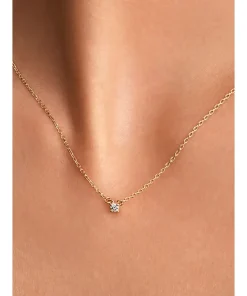 Alternative view of Pandora Era Lab-Grown Diamond Pendant Necklace