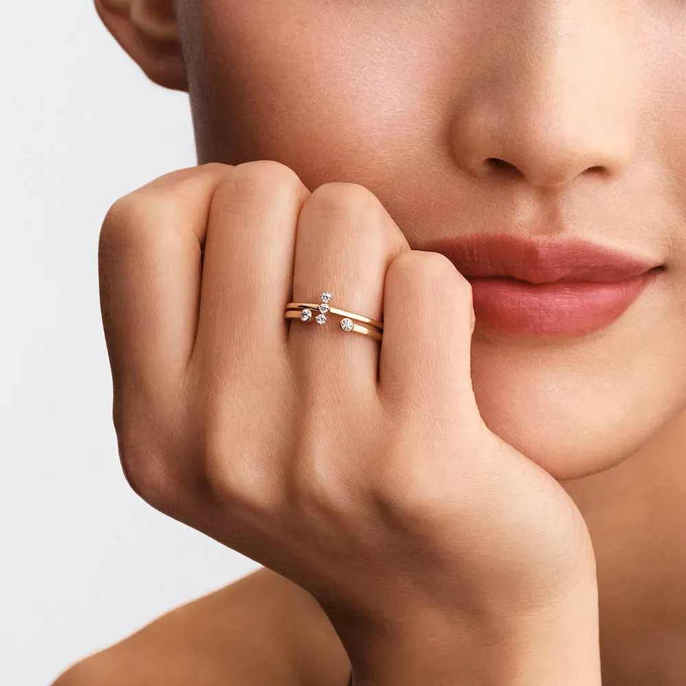 Pandora Era Lab-Grown Diamond Trio Ring - Image 4