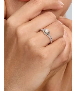 Alternative view of Disney Princess Ariel Shell Treated Freshwater Cultured Pearl Ring