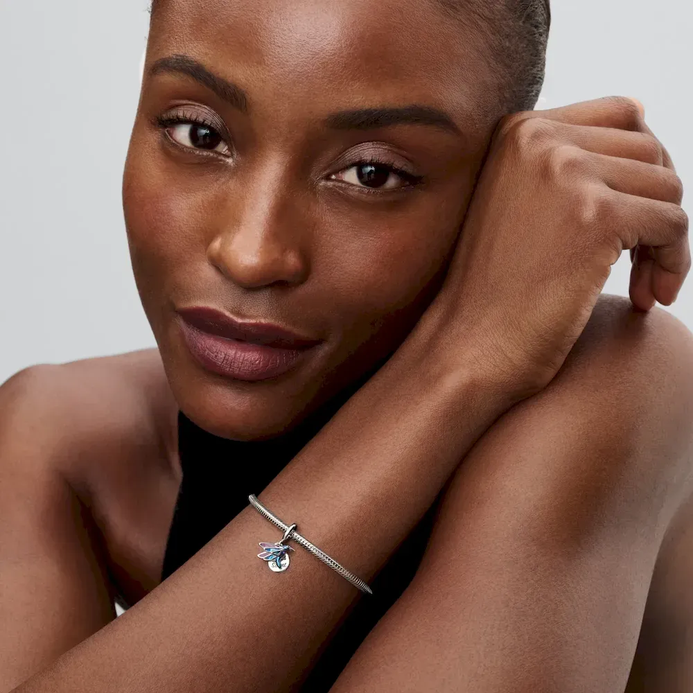 Hummingbird Double Dangle Charm - Image 3