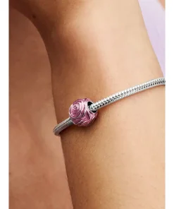 Alternative view of Pink Rose in Bloom Charm