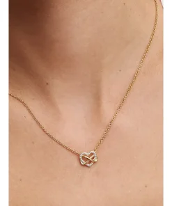 Alternative view of Sparkling Infinity Heart Collier Necklace