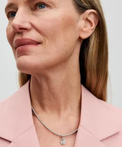 Alternative view of Two-tone Key to Happiness Double Dangle Charm