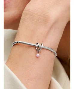 Alternative view of Two-tone Wrapped Heart Charm