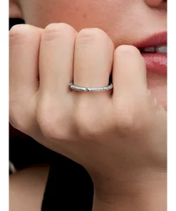 Alternative view of Texture & Stones Ring