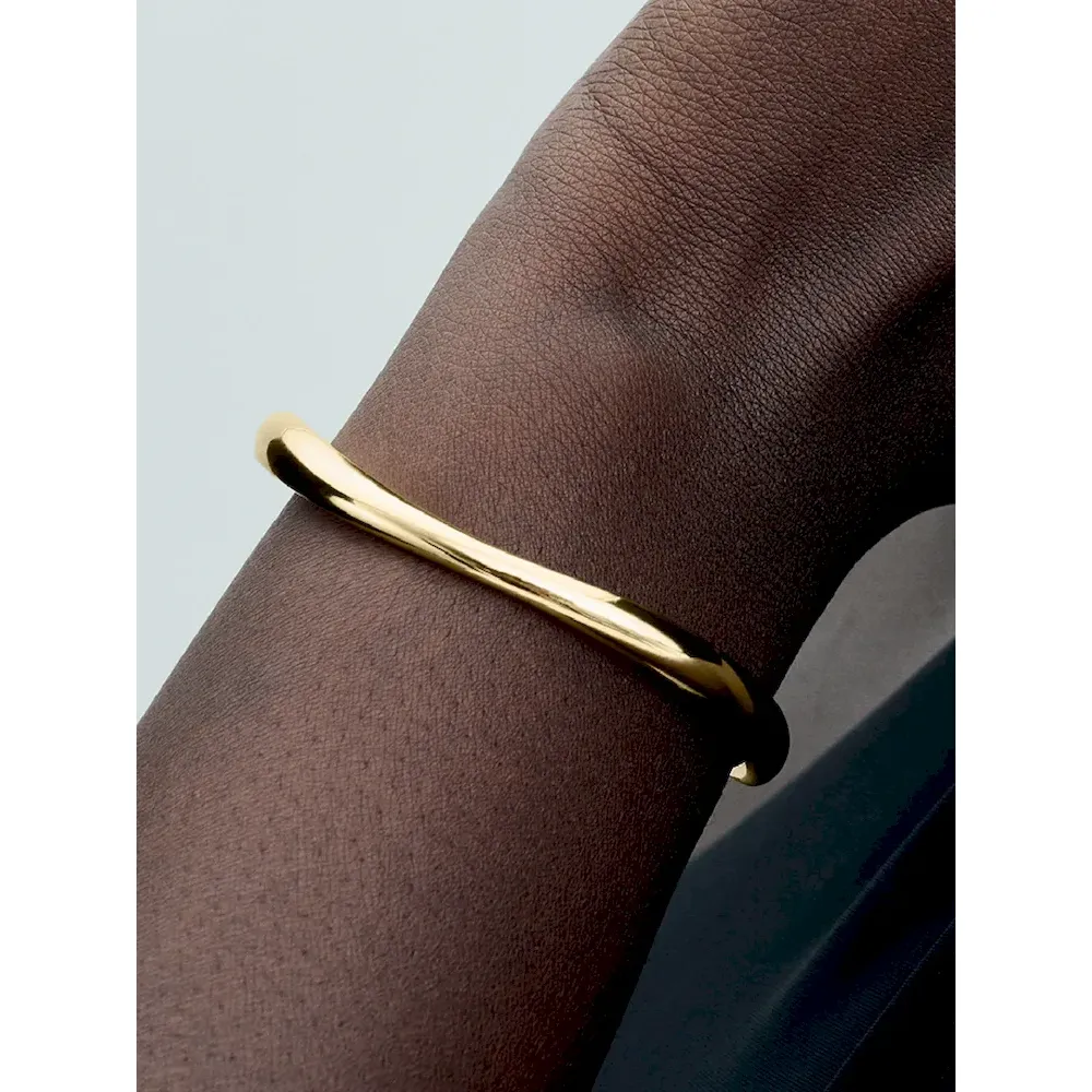 Organically Shaped Open Bangle - Image 3