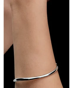 Alternative view of Organically Shaped Bangle