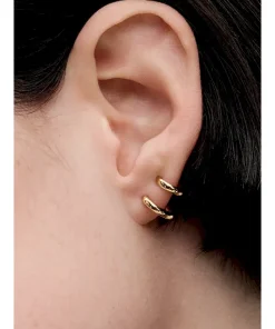 Alternative view of Double Huggie Hoop Earrings