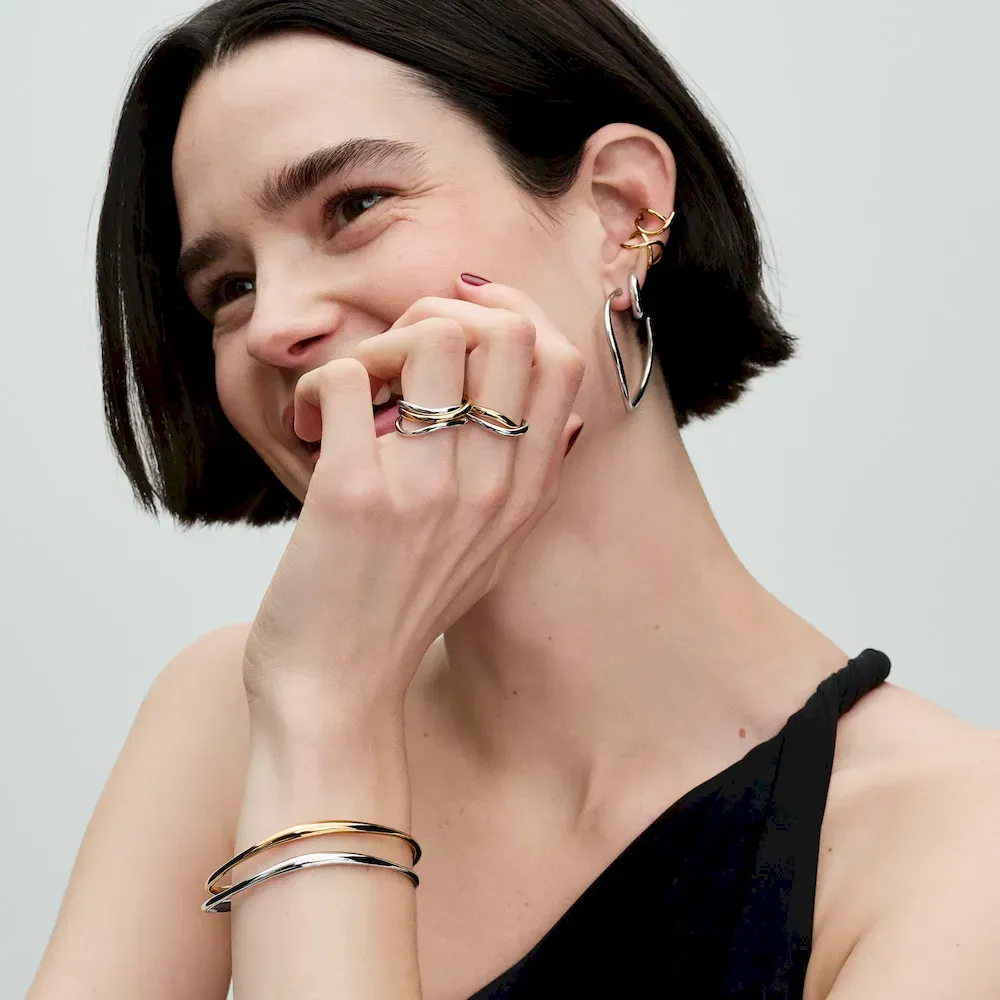 Organically Shaped Bangle - Image 4