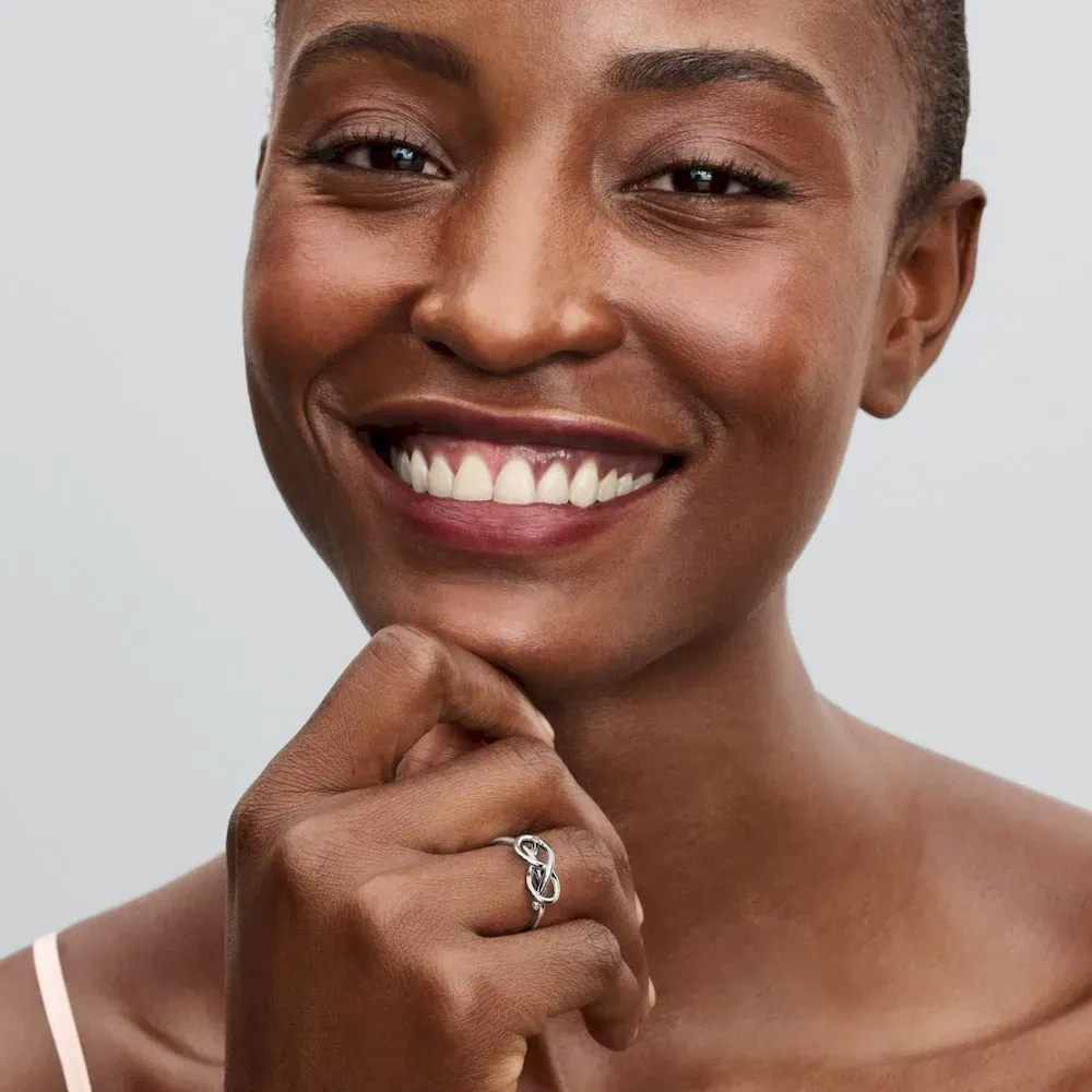 Always Together Infinity Knot Ring Set - Image 5