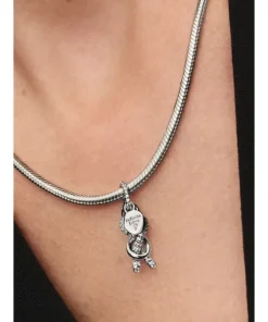 Alternative view of Pavé Infinity Knot Dangle Charm