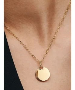 Alternative view of Engravable Round Tag Dangle Charm