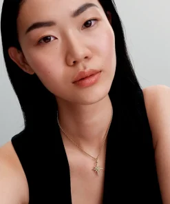 Alternative view of Sparkling North Star Dangle Charm