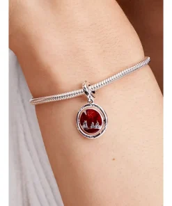 Alternative view of Stranger Things Glow-in-the-dark Upside Down Dangle Charm