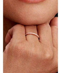 Alternative view of Sparkling Pink Band Ring